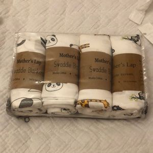 NWT! Muslin Swaddle 4 Pack